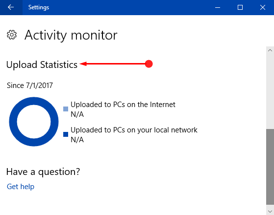 Windows Update Activity Monitor to See Upload and Download Statistics Pics 6