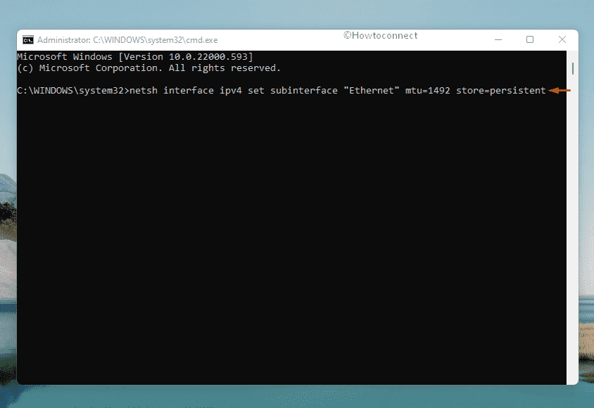 Windows update error 80072ee2 - Change MTU Setting to 1492