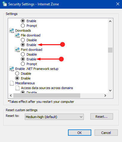 Won’t Download EXE File In Windows 10 image 2