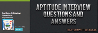 apttitude interview question app