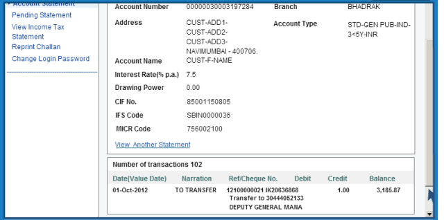 How To Get Account Statements Through Sbi Internet Banking 7967