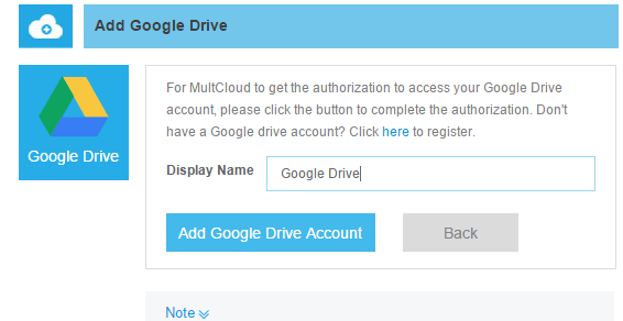 change display name of google drive