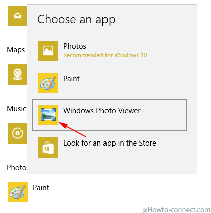 choose an app default