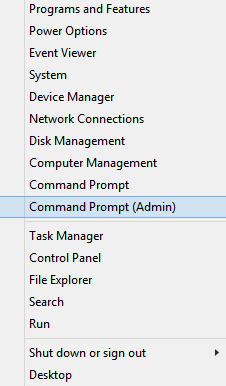 command prompt (admin)