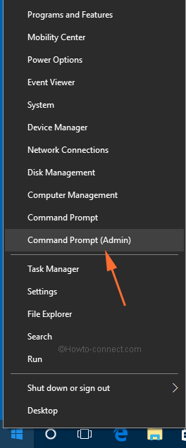 command prompt on power user menu