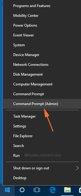 command prompt admin in power user menu