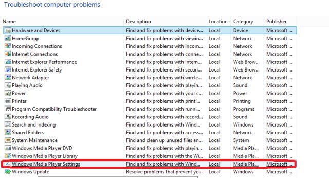Guide to Fix Windows Media Player All issues on Windows 8 / 8.1