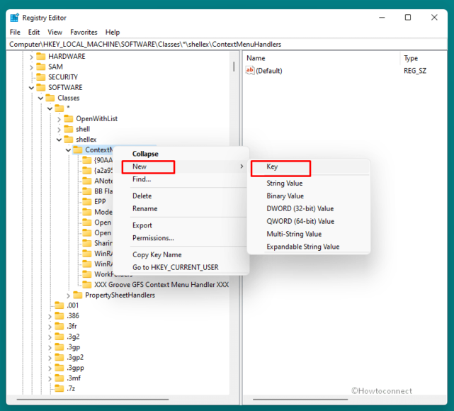 How To Create A New Key In Registry Editor Windows