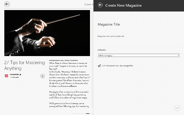 Flipboard Windows 8 App - Read and Create your Own Magazine