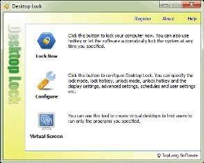 desktop lock for windows