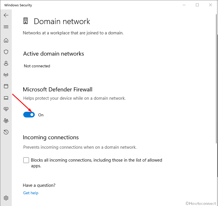 disable Firewall in Windows 11