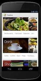 explore in google map app