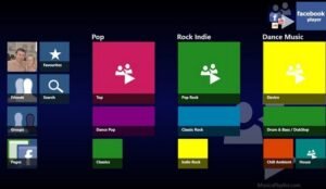 Facebook Player Windows 8 app