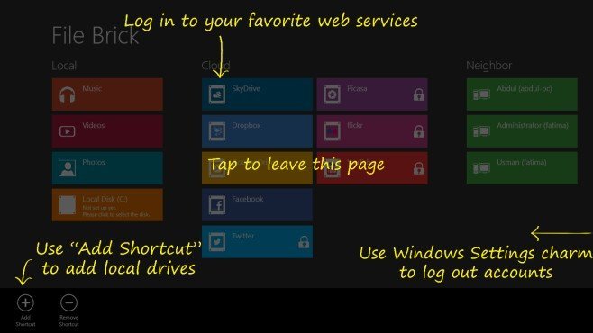 file brick app for windows 8