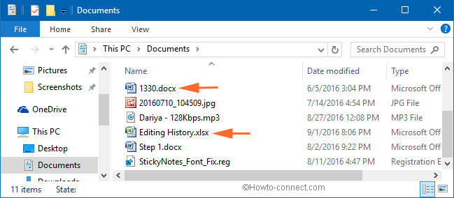 Extension of File Type in Windows 10