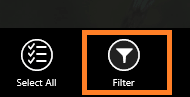 filter button in select wallpaper Backgrounds Wallpapers HD app