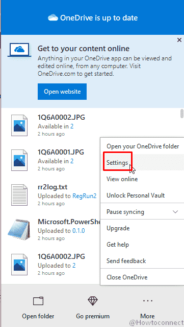 fix OneDrive cannot connect to Windows 10 2004