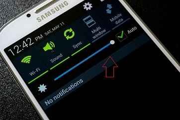 galaxy s4 auto brightness