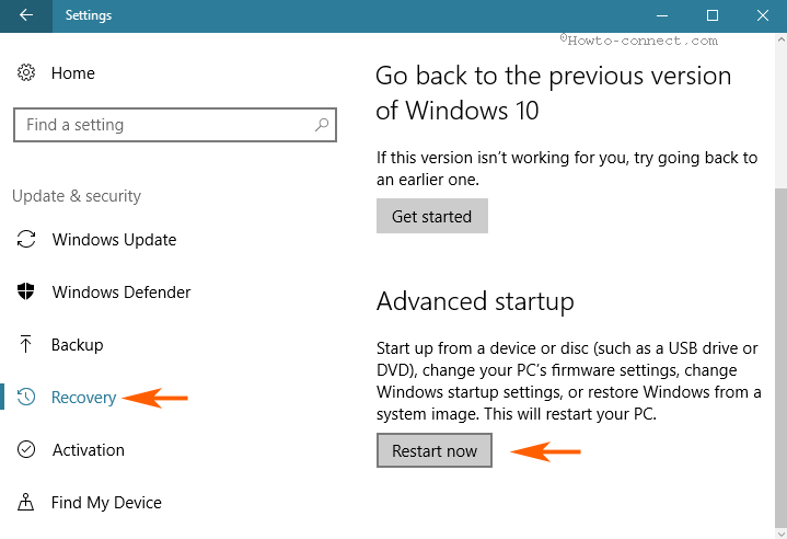 go to Advanced Startup Options In Windows 10 picture 4