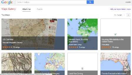 Google map gallery