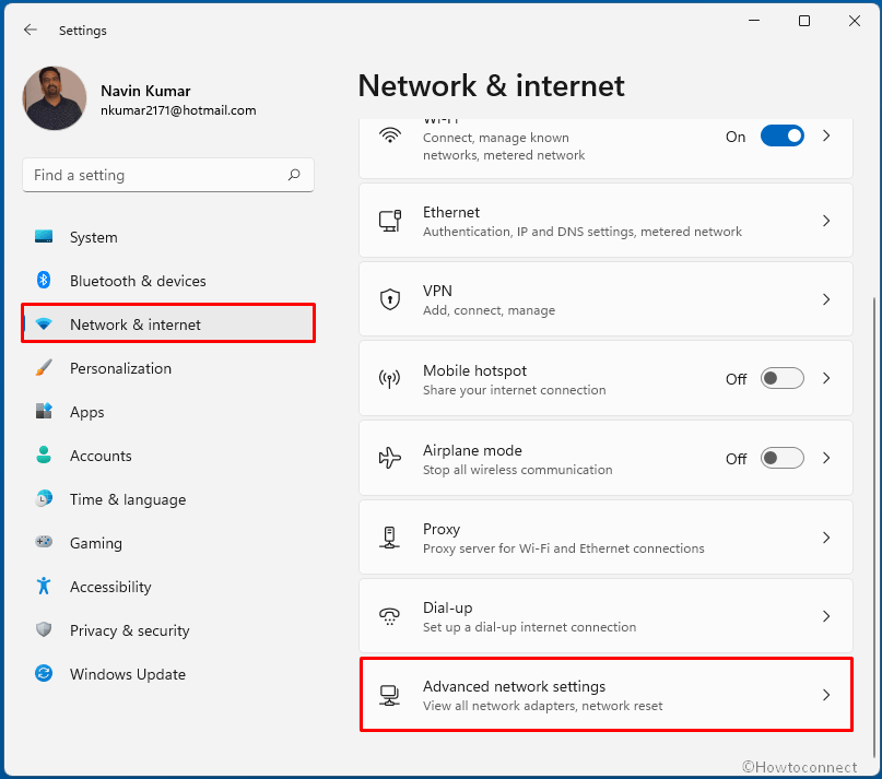 How to Network Reset Settings and Adapter in Windows 11