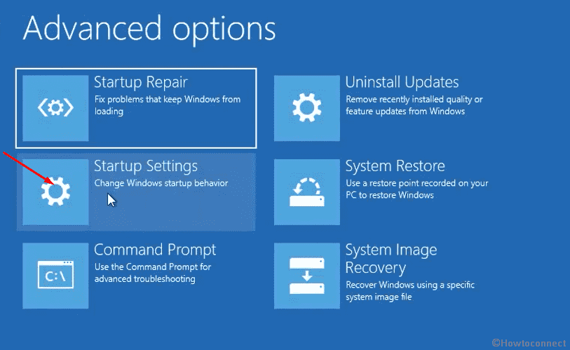 how to boot Windows 11 into Safe mode from recovery