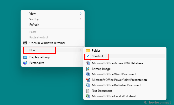 how to open Command Prompt as administrator in Windows 11 by Creating Desktop Shortcut