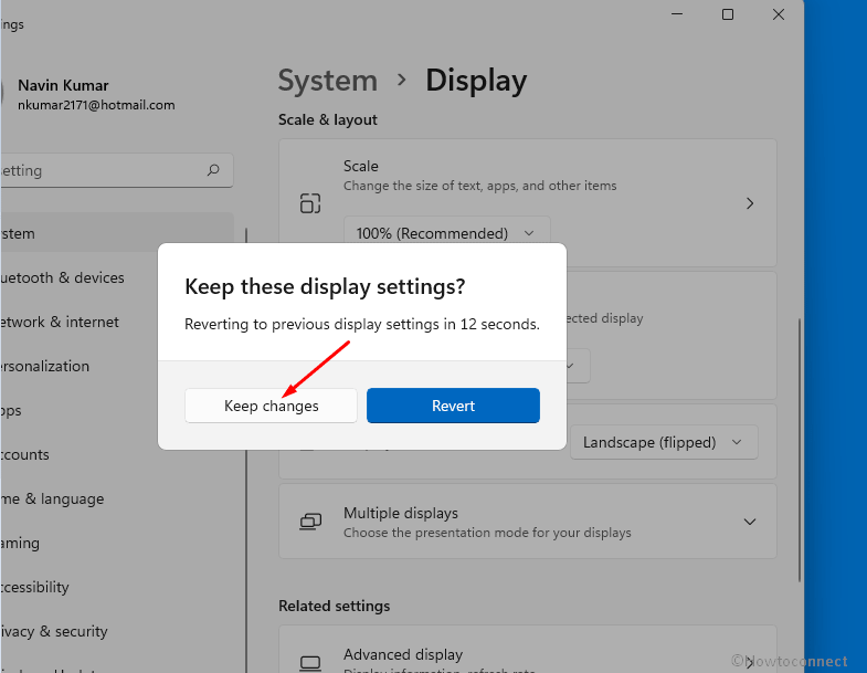 how to rotate screen in Windows 11 3 ways