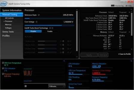 intel extreme tuning software