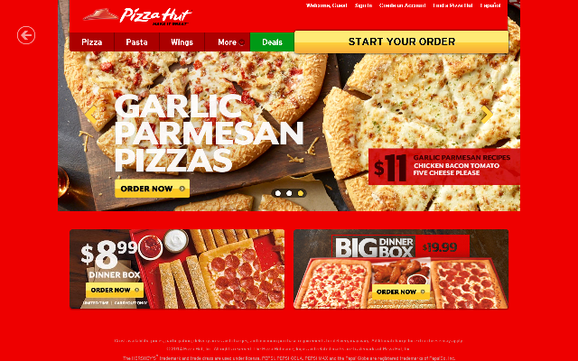 Pizza Hut Windows 8 App - Order Pizza While Working on PC
