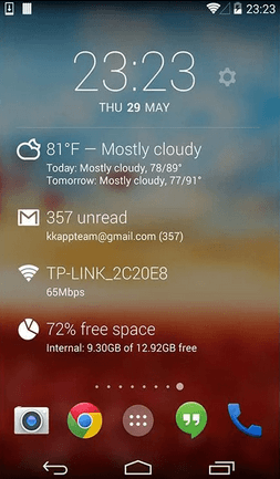 How to use KK Launcher Android App to Enhance Look, Tools
