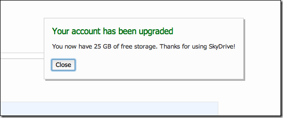 kydrivefree 25 gb storage process