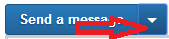 linkedin send a message button