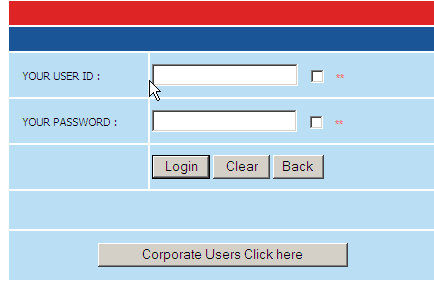 login for corporate users
