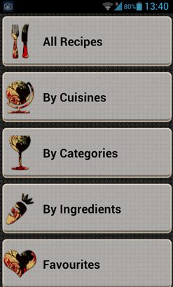 My chef offline cookbook, Android