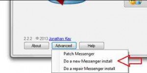 messenger reviver app advanced menu
