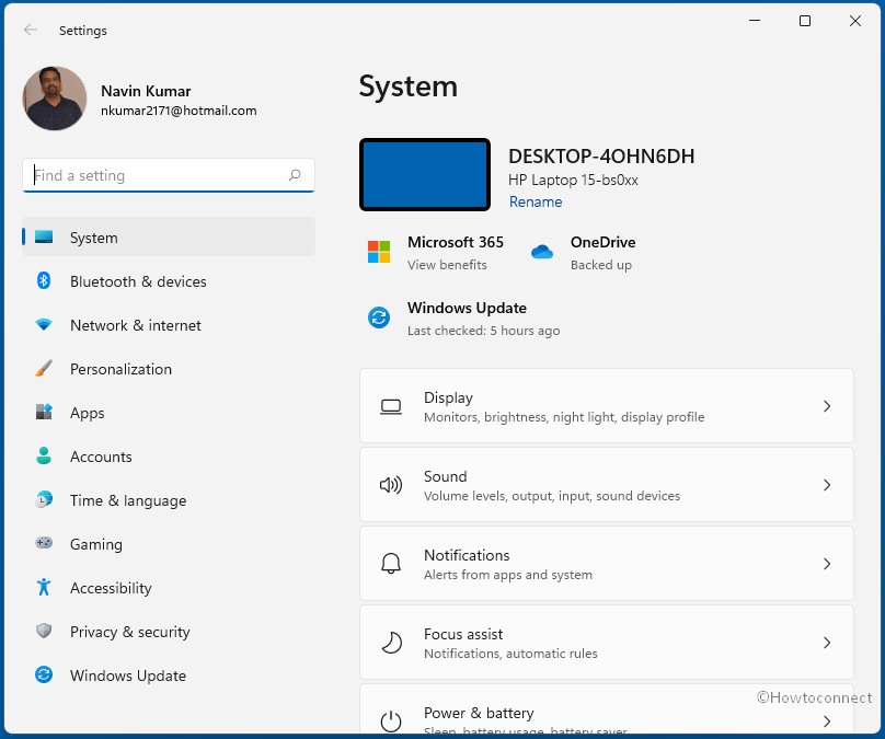 ms-settings URI list Windows 11