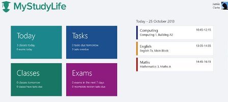 my study life Windows 8 App