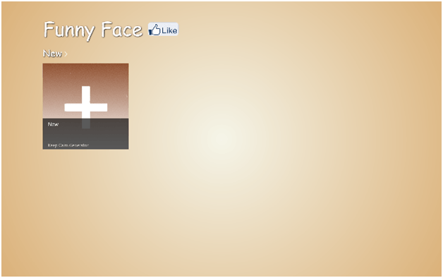 Funny Face Windows 8 App - Edit Friend Photo in Funniest way