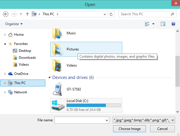 picture folder in this pc