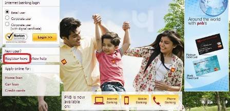 pnb netbanking website