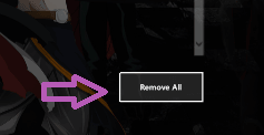 remove all button on animewatcherx