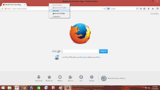 5 Tips to Bring Back Menu Bar on Firefox