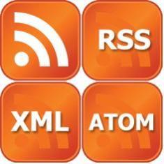 rss feed and atom feed icons