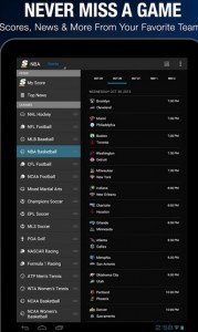 thescore Android app
