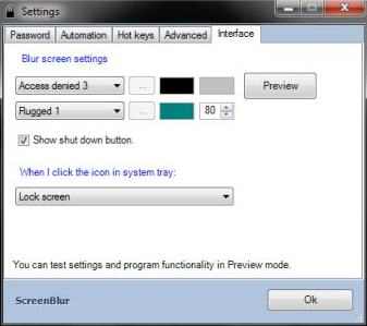 screenblur lock screen for windows