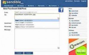 sendible online service for facebook