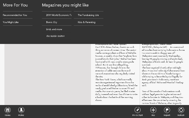 Flipboard Windows 8 App - Read and Create your Own Magazine