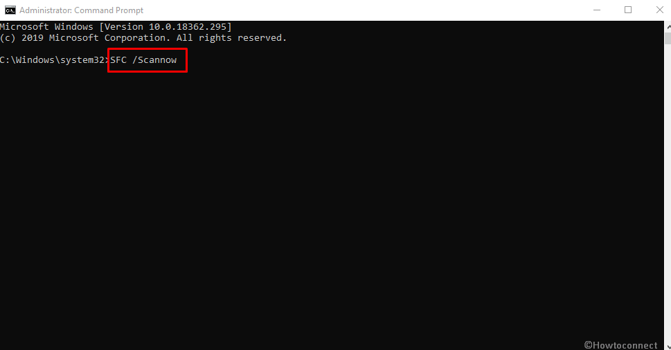 sfc /scannow in command prompt as administrator