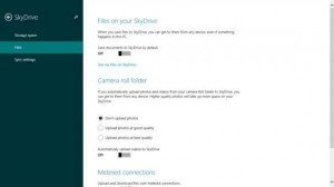 skydrive in windows 8.1